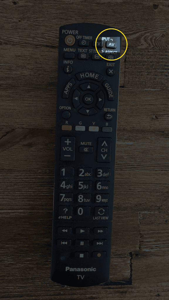 Change Input Button
